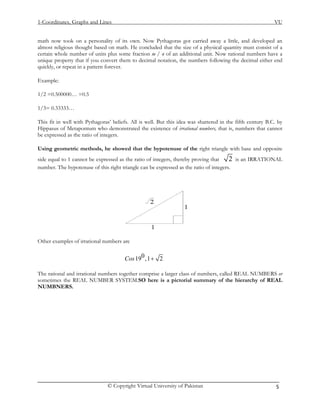 Mth101 handouts 1_45 | PDF