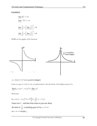 Mth101 handouts 1_45 | PDF