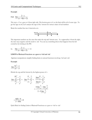 Mth101 handouts 1_45 | PDF