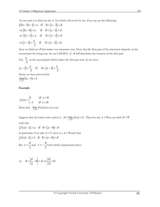 Mth101 handouts 1_45 | PDF