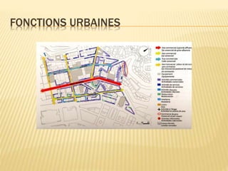 FONCTIONS URBAINES
 