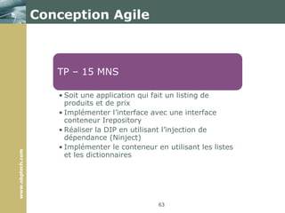 Chaque développeur s’inscrit à une ou plusieurs tâches durant l’itération