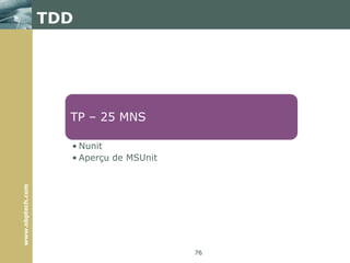 Planification Agile31Conception agile