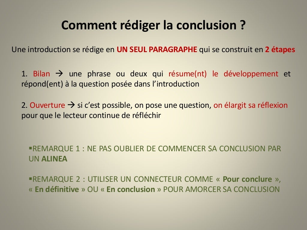 Méthodologie sujet réflexion_français