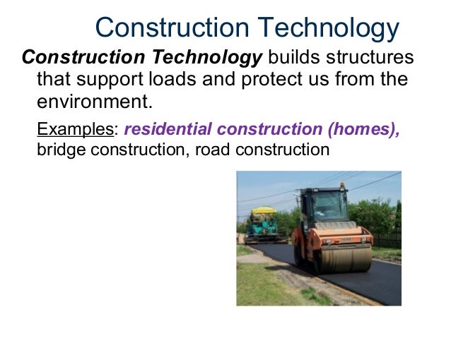 mtic construction technology examples