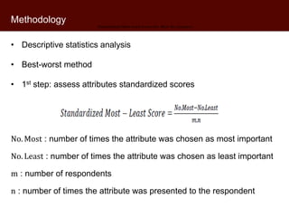 Assessing sheep traders’ preferences in Kenya: A best-worst experiment from Kajiado County