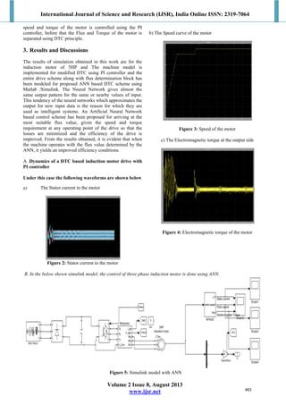 Artificial Neural Network Based Speed and Torque Control of Three Phase ...