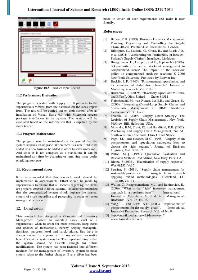 computerized inventory software