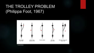 THE TROLLEY PROBLEM
(Philippa Foot, 1967)
© Jonas Kubilius
 