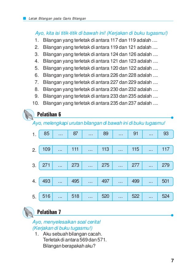 Buku Pelajaran Mtk Kelas 3 Misd