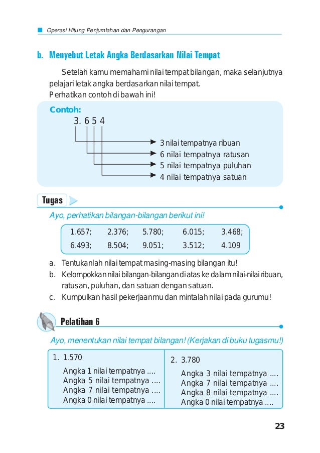 Buku Pelajaran Mtk Kelas 3 Misd
