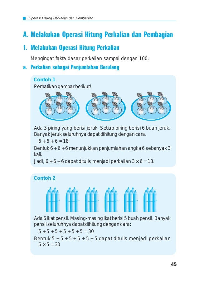 Buku Pelajaran Mtk Kelas 3 Misd
