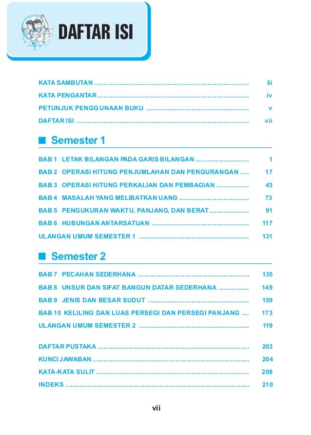 Buku Pelajaran Mtk Kelas 3 Misd