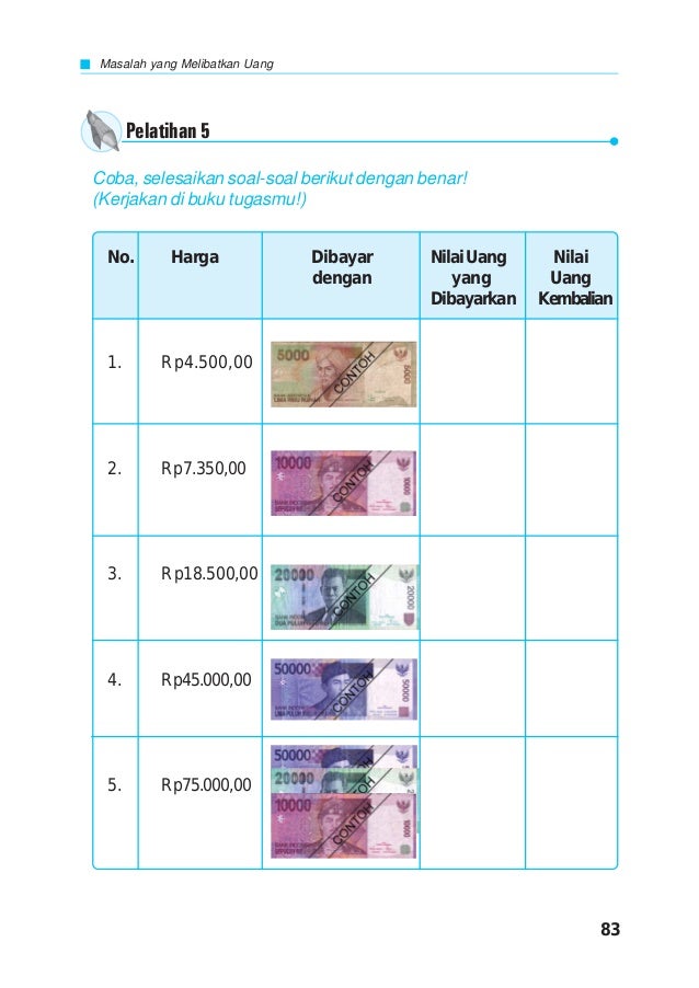 Buku Pelajaran Mtk Kelas 3 Misd