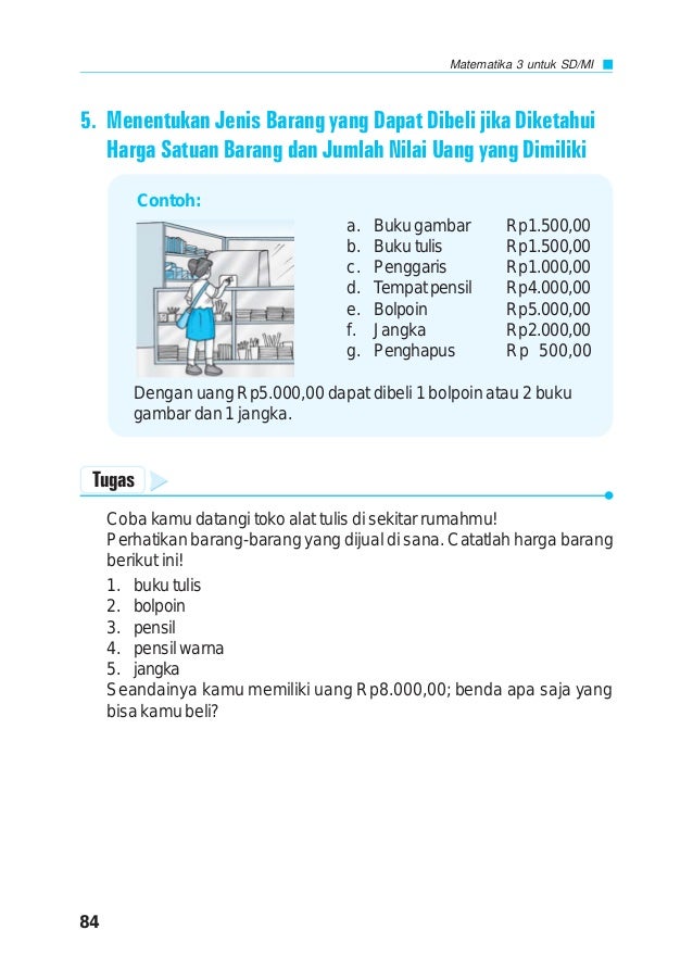 Buku Pelajaran Mtk Kelas 3 Misd