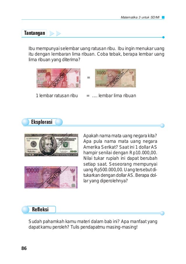 Buku Pelajaran Mtk Kelas 3 Misd