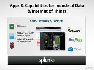 Splunk for Industrial Data and the Internet of Things | PDF