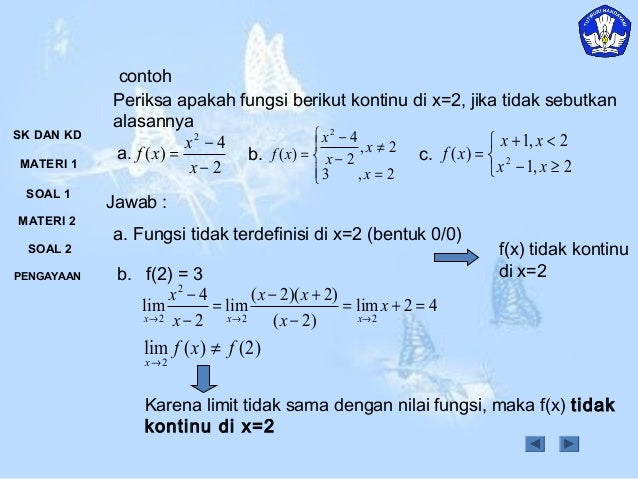 MATEMATIKA LIMIT FUNGSI
