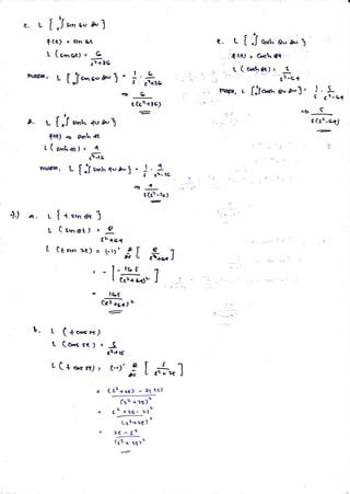 e. L [.tJorevs-l
+tt) : Qn Bt
thrrtu, L t J*.- $, l
r. L [
,;]'
a,rll ',6;''a.]
1
:,
-.,.:*..*,r: &ctii',; ' .l
- * :::,
t (e<trOt)= t
^t .o (t ! *" :*d
' .; sl-c I
4 :: -rhQB,- t f.!o*," e*, s"J '
l-
L
<n-c.?
u;e -':-"'
g"t *
. -";"'rr 'lr..tL.
f.
jt*36
B
t tsarle;
1- [ ,'J *ru .{., r, 1
ttt) ,o Snt {t
L ( c.r,t"+u)' 4
.fir
naaFa, L [.1 r*u4u].] ' ]-.*r.
.:9 .l ,*.r,*"
t'(3r - tc)
:-
I
(
,-lJ
rD
-DS-
s (s2-c11
@'
'a, ?*.
i' .. i '- i
tJ a.. L
l,
t
{ .t-.,'. ot J
Cstnot) : @ I
iLte.l
(te."'>t)= br)'f I C 1'*L 3ic{J
: _ I_ 16f 1
t5.r'1 jj *.r- =.
> tc.s
-
e<r+e<) l
€
t ( +e=c"t;
L (c*x rt I ,
.*o
u(+srr/, o*u'
;f t.+*l
((z+t-s) - cs ts)
Csz + 257'
gL +28 - -g-
Lta* zt )
t2:ja
(t2* us)"
'-{!" -1, '
-l
*' r'
-iri , r,. "
:' .',.
*i 'J f i
)r
i{ ] {'
*,..- i :-
s.
 