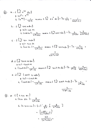 At
{ L.I
.b
t Ltt
L I,'
tc
LIJ
F
L
6""_ "* d
" 1
qt
=O
tl = I rhav(q
c _.1
c, s ,tA-l
Lt)= qss st
Lcos sk l= s
s a+ls
ItJ Br', oqdvl
1 tt) -- Stn 6t
' &r1" 'lt-;! =
-l-' E tgL-7 I
L LJ cos s d, I - 7r.*a" -;:r,r1
r 1i ?,i
lr4 oK (
tT sfh e. d' 1 -
6
'1, - 6 , r
:e+36
s(<at t6l
,9
T6q
C a- rtts*" sr)
L tsir. 6r, ) = b mug.d L
sat36
d.t [) .t"h q:.4,
f tul =Surh ret
L tsr,.,hqtl=* wtu<oL
" /t.J IsosA s,,^]u
t ttJ= cosho
L t
"u.h
e+ I --,lu- ^a.-o-l L) eosh s,rdu ] -
t/,
,s
s lt8-6al
L [s,'r, O u l. B
ge+6q
,_ [t s{rr
"r1 = t_,J ' _, r I
J?l--ffi,
,6 5
Is q+6,.t I
t,y sr'nh4r" d, 1='/s.fr -1
s(s{{ 6 ?
 