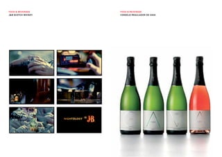 fOOd & bEvERAgE     fOOd & bEvERAgE
J&b scOTcH WHisky   cOnsEJO REgUlAdOR dE cAvA
 