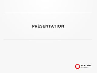 PRÉSENTATION
 