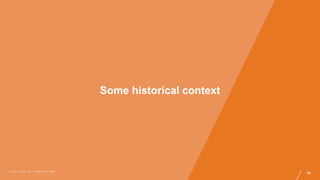14C R A F T E D B Y C O N C E N T R A
Some historical context
 