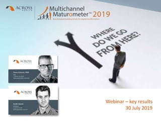 Proprietary and Confidential Information
Webinar – key results
30 July 2019
 