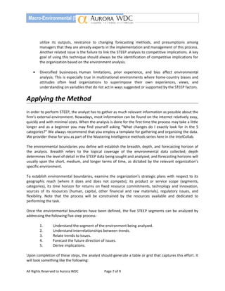 Mtm9 white paper   macro-environmental (steep) analysis