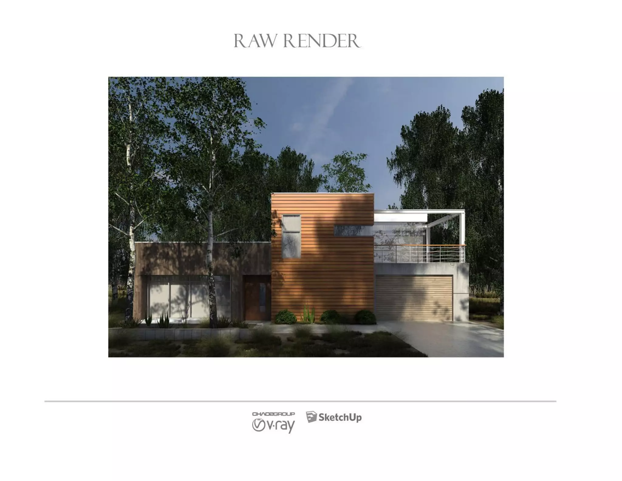 SKETCHUP TEXTURE.COM Mtm tutorial forest house by empoy medina