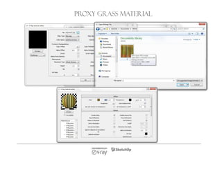 SKETCHUP TEXTURE.COM Mtm tutorial forest house by empoy medina