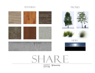 SKETCHUP TEXTURE.COM Mtm tutorial forest house by empoy medina