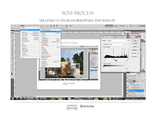 SKETCHUP TEXTURE.COM Mtm tutorial forest house by empoy medina