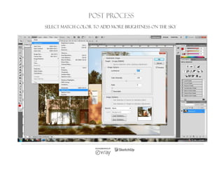 SKETCHUP TEXTURE.COM Mtm tutorial forest house by empoy medina