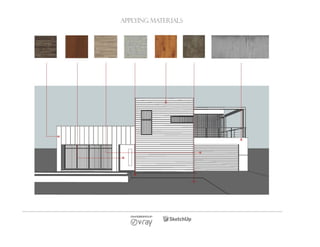 SKETCHUP TEXTURE.COM Mtm tutorial forest house by empoy medina
