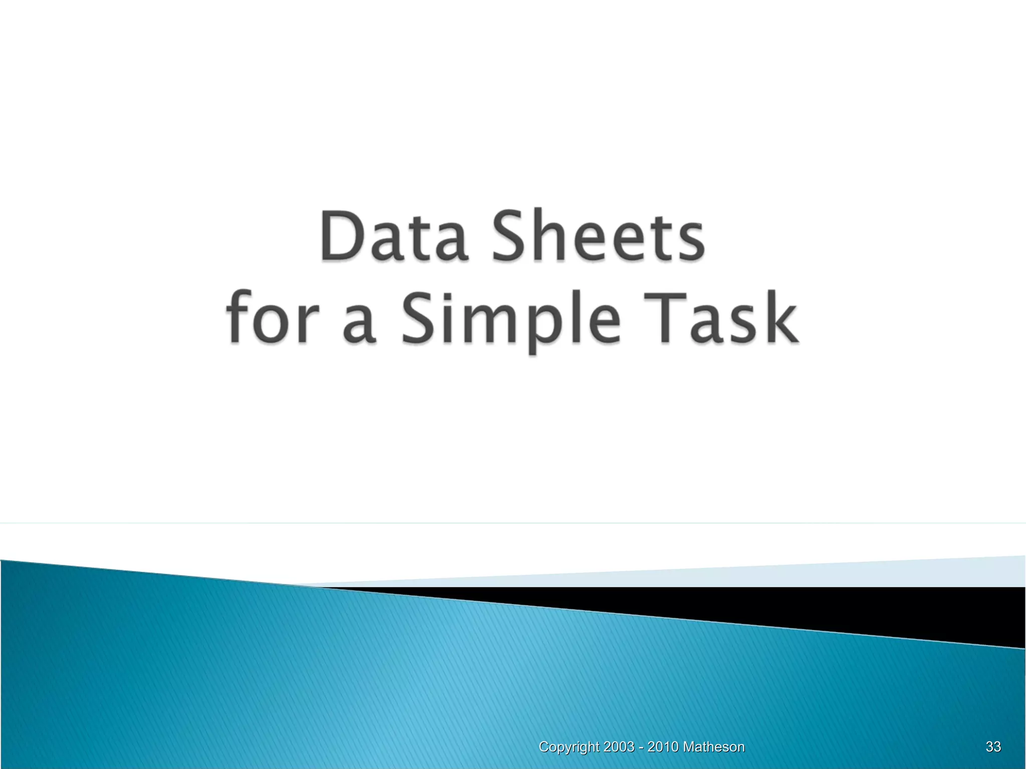 Copyright 2003 - 2010 Matheson 