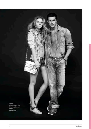 LAURA:
Sandalia 16143 Moka
Bolso Galy Blanco
MARIO:
20005 Taupe




5
 