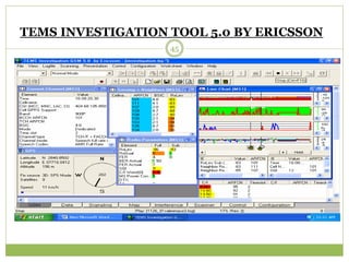 TEMS INVESTIGATION TOOL 5.0 BY ERICSSON 
45 
 