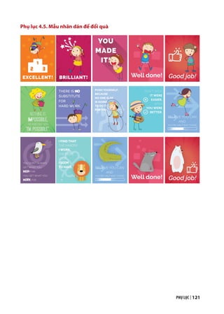 PHỤ LỤC | 121
Phụ lục 4.5. Mẫu nhãn dán để đổi quà
 