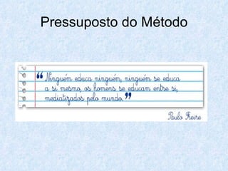 Pressuposto do Método 