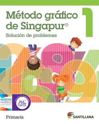 Método gráfico de Singapur.
Primaria
Solución de problemas 1
Método gráfico
de Singapur®
 