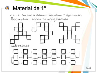 Material de 1º
SHP
 
