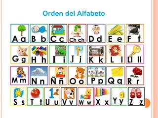 Orden del Alfabeto
 