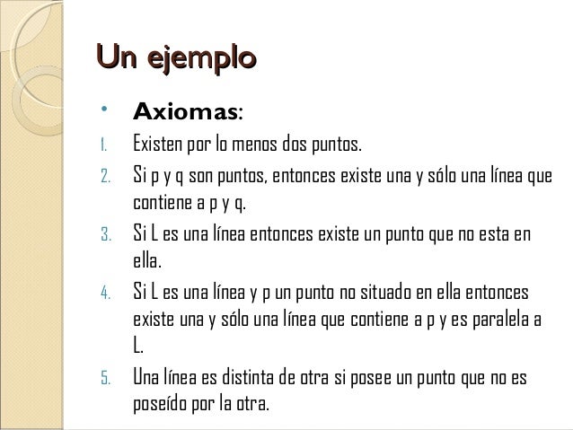Método axiomático