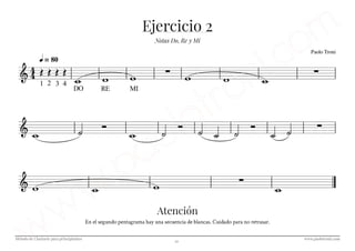 Método de clarinete para principiantes