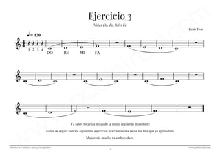 Método de clarinete para principiantes