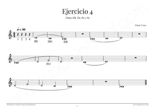 Método de clarinete para principiantes