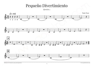 Método de clarinete para principiantes
