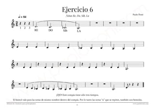 Método de clarinete para principiantes