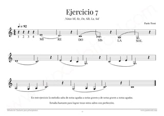 Método de clarinete para principiantes